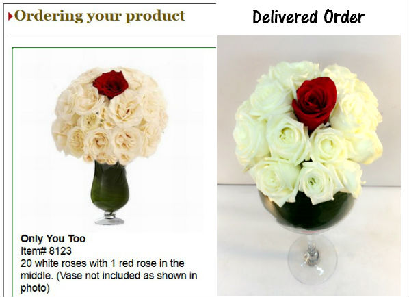 Singaporeflowerstore.com flower order comparison 2