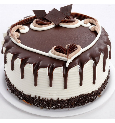 Chocolate and vanilla cake, 2 lb