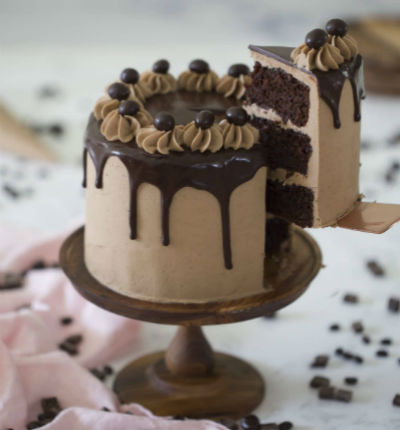 Mocha coffee cake, 4 lb