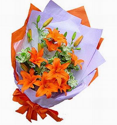Orange Star Bouquet