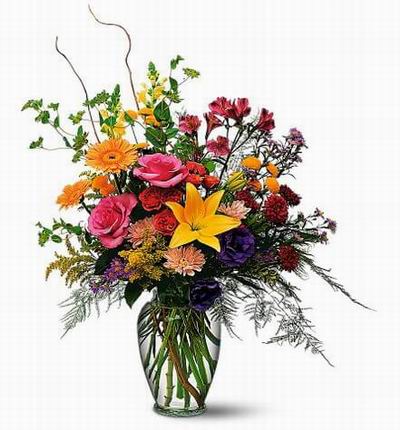 Floral mix of assorted flowers.