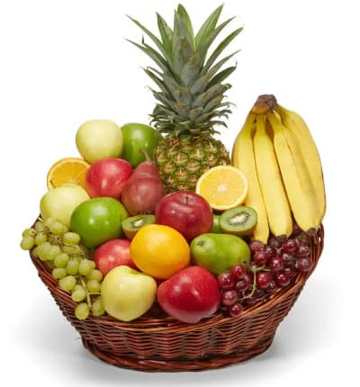 * Seasonal Fruit
* Keepsake Basket
