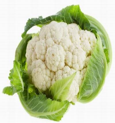 1 Cauliflower bunch.