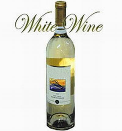 White Wine Standard based on local wine selection. Brands will vary.  (Photo image is only an example)